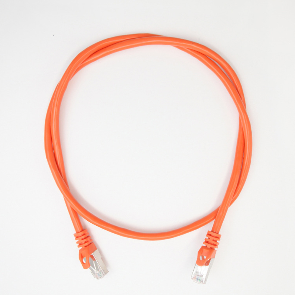 Cat6A FTP single shield ethernet PVC copper Patch cord