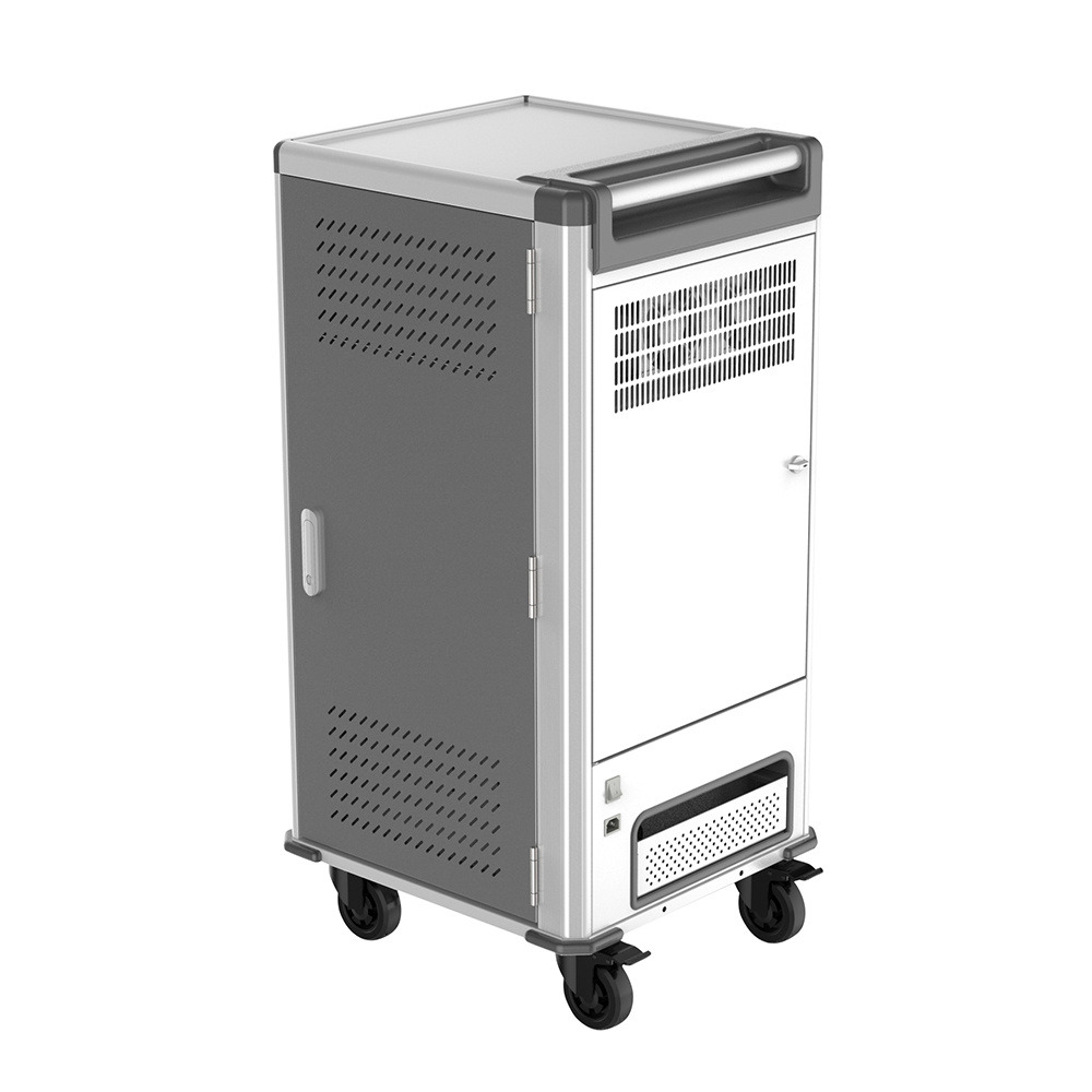 30 Bays USB-C 45W Chromebook Charging Cart