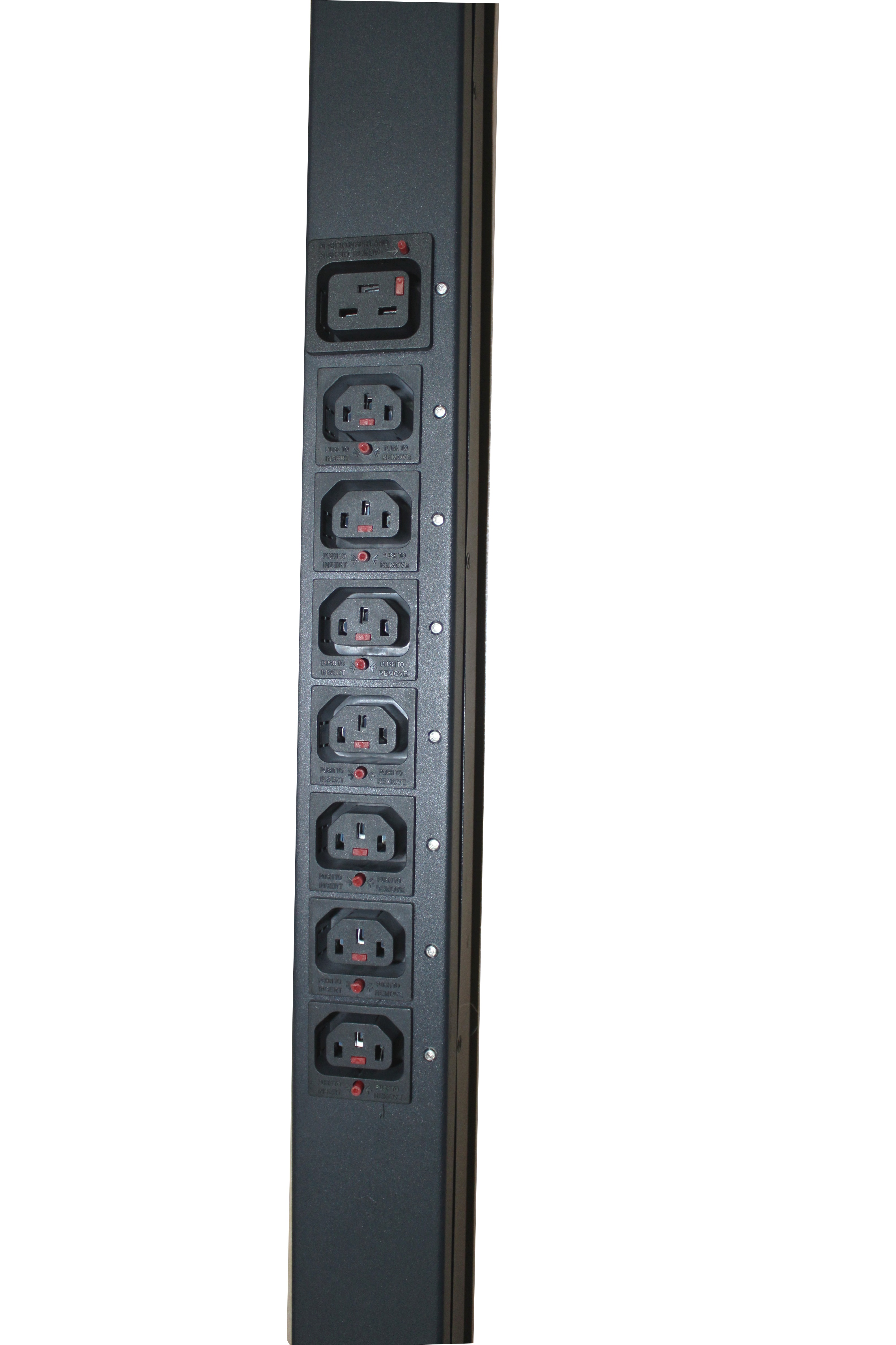 IP remotely smart IEC vetical locking PDU