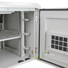 IP55 outdoor wall mount enclosure with fan tray