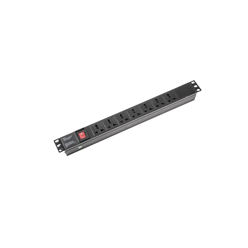 1U 10A Output Universal Series Power Strip