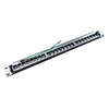 1U 24 Ports FTP Blank Ethenet Copper Patch Panel with Shutter and Earthing