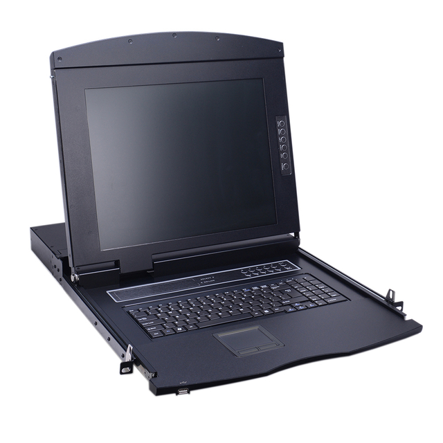 Rack Mount DVI Port 17 Inch LCD KVM Switch Consle