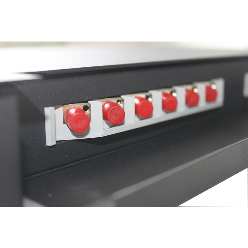 30 degree 12 FC port simplex single mode fiber patch panel from China ...
