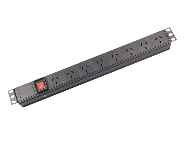 1.5U Horizontal Mount Australia Data Rack PDU Strip