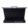 MINI single Rail full HD 17 inch LCD VGA KVM Switch