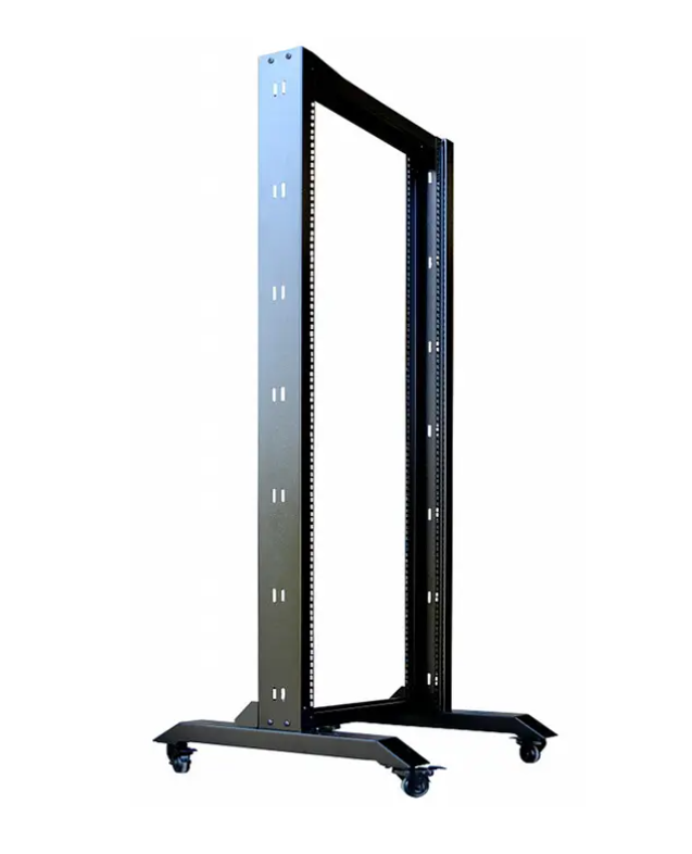 2 Posts Open Rack With Castor