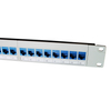 1U Rack Mount 24 Port UTP Blank Patch Panel