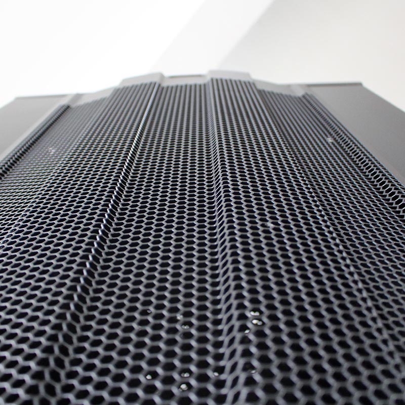 19 inch Arc Wave Server Rack Cabinet Perforated Door Enclosure 