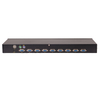 1U 19'' Rackmount VGA 8 Ports KVM Switch,Stand-alone Model,High Resolution