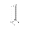 2 Posts Open Rack With Castor