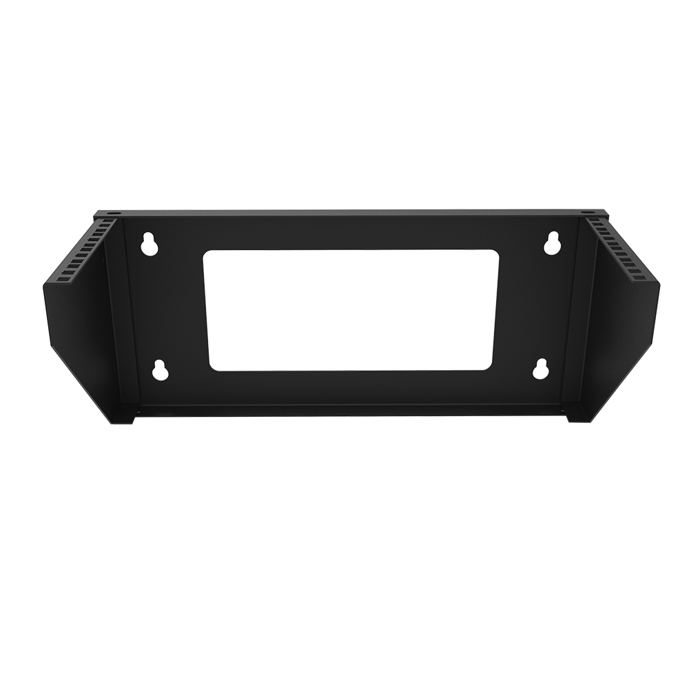 4U 19 Inch Vertical Wall Mount Rack Bracket for Network Switch & Patch Panel