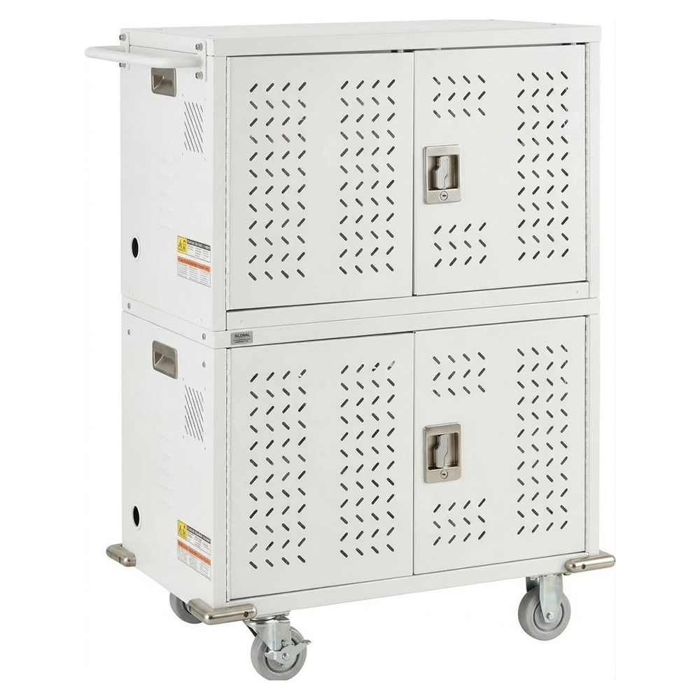 32 Way Charging Cart for Laptops & Chromebooks with Smart Charging Options