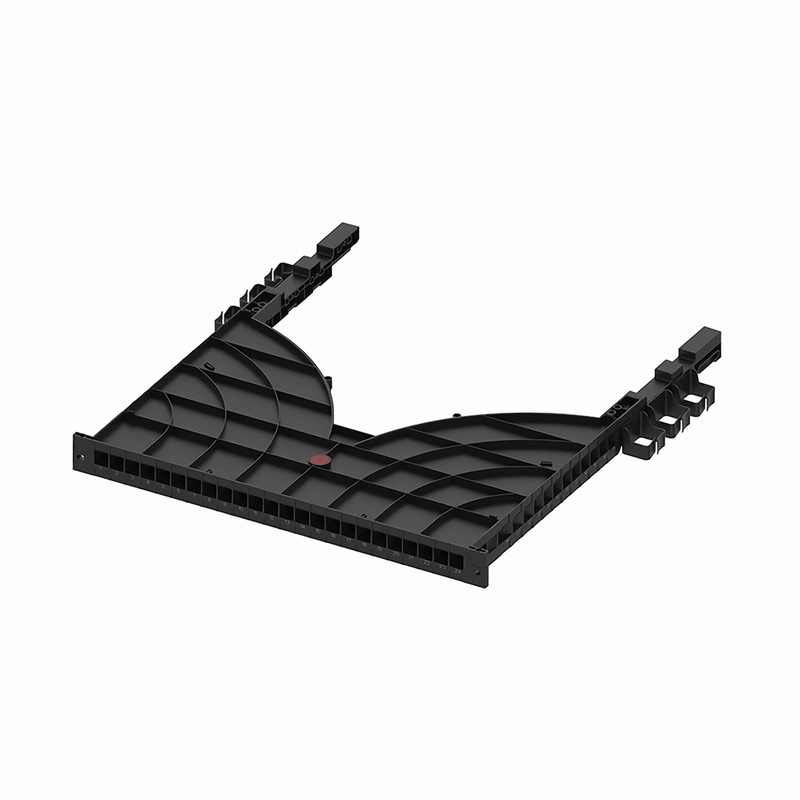 Rack-mounted Channel Type cable management tray