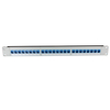 1U Rack Mount 24 Port UTP Blank Patch Panel