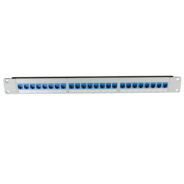 1U Rack Mount 24 Port UTP Blank Patch Panel