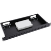 1U 19 inch rack mount full load LC or SC Fiber Optic Box with pigtails