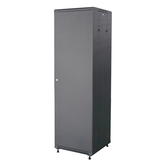 Floor mount 19 inch 42u Solid Metal Door Network Cabinet Rack