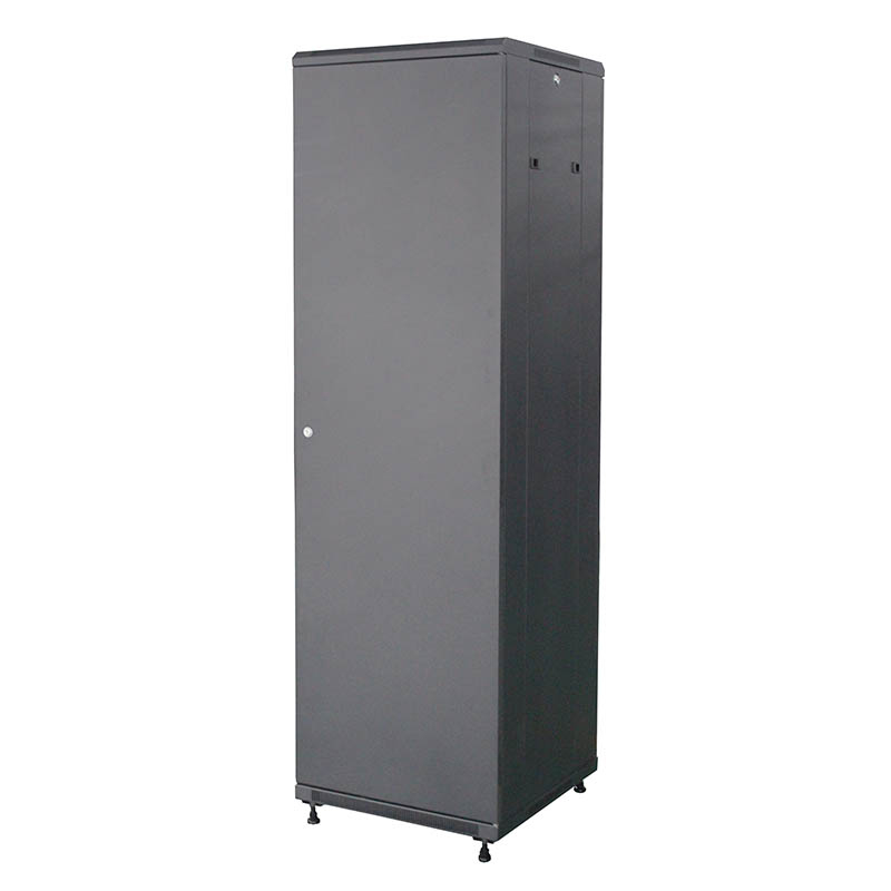 Floor mount 19 inch 42u Solid Metal Door Network Cabinet Rack