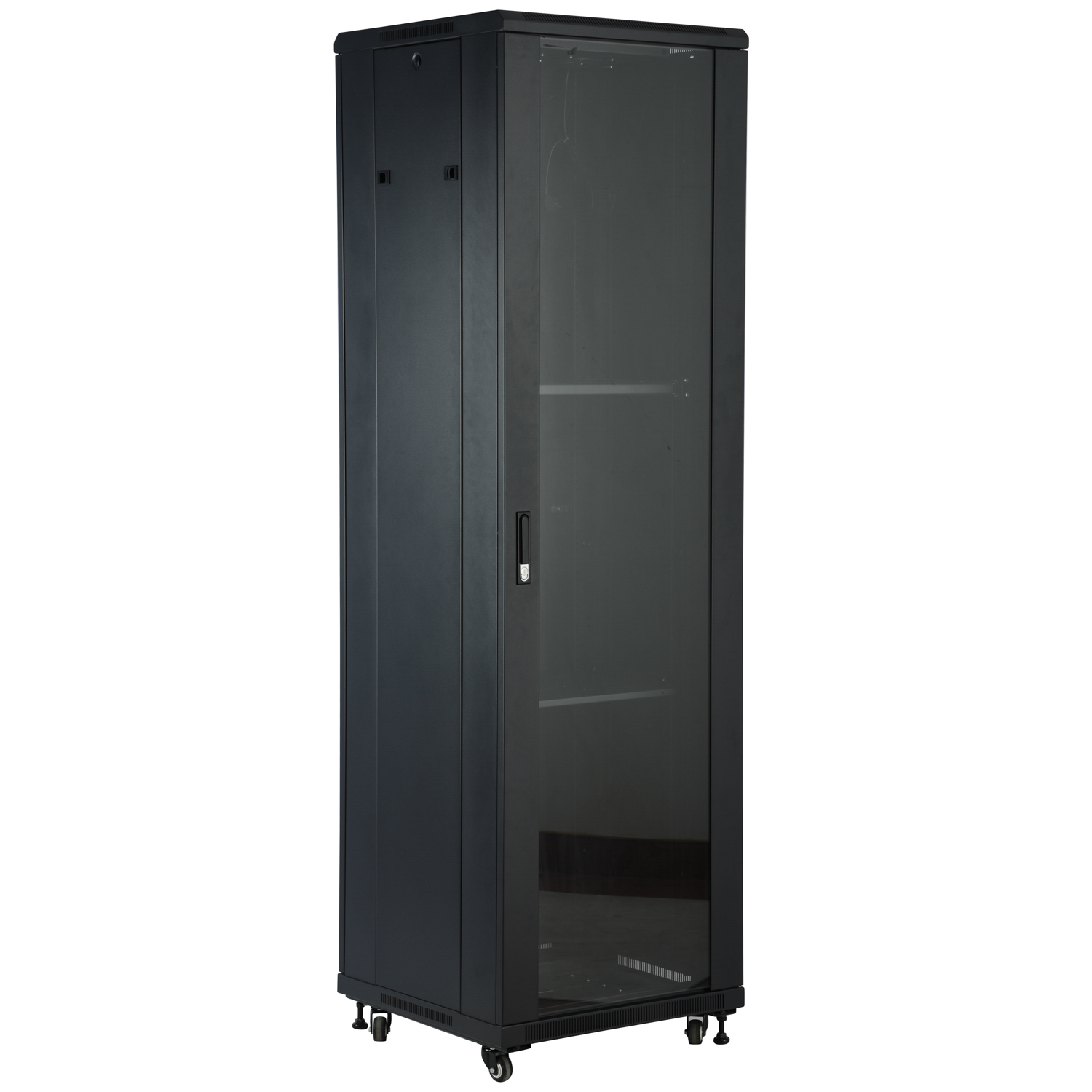 Classic Model Glass Door Network Server Cabinet 