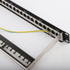Rack mounted 1U 24 Ports STP Blank Patch Panel for copper cabling