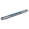 1U 24 Ports FTP Blank Ethenet Copper Patch Panel with Shutter and Earthing