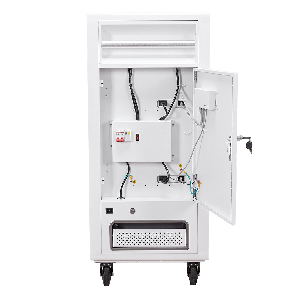 30 port Type C Smart Charging Cart For Education field 