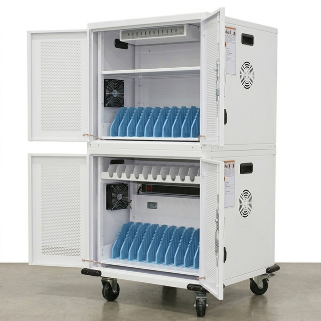 20-port Webit basic Series Charging Cabinet – Secure AC & USB-C Charging Solution