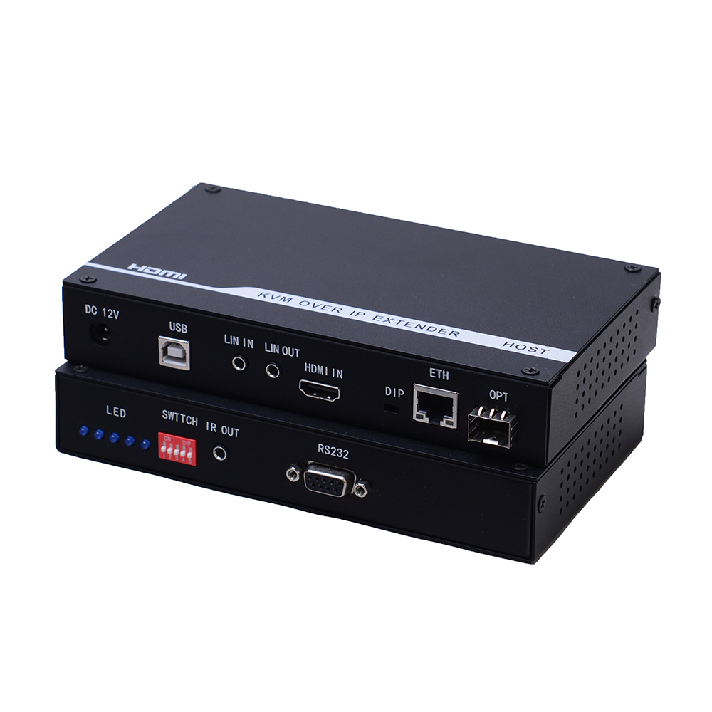 lossless KVM OVER IP HDMI optical network extender