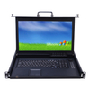 MINI single Rail full HD 17 inch LCD VGA KVM Switch