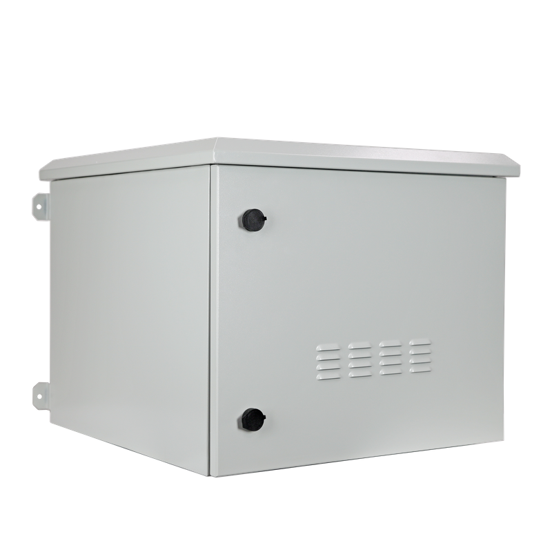IP55 outdoor wall mount enclosure with fan tray