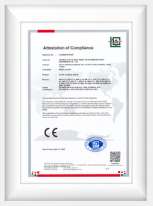  CE Certificate 