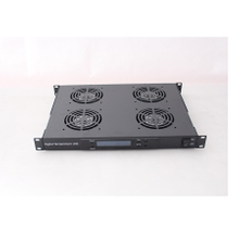 1U 19-Inch Rack Mount Digital Thermostatic Fan Unit with 2/4/6/8 Fans