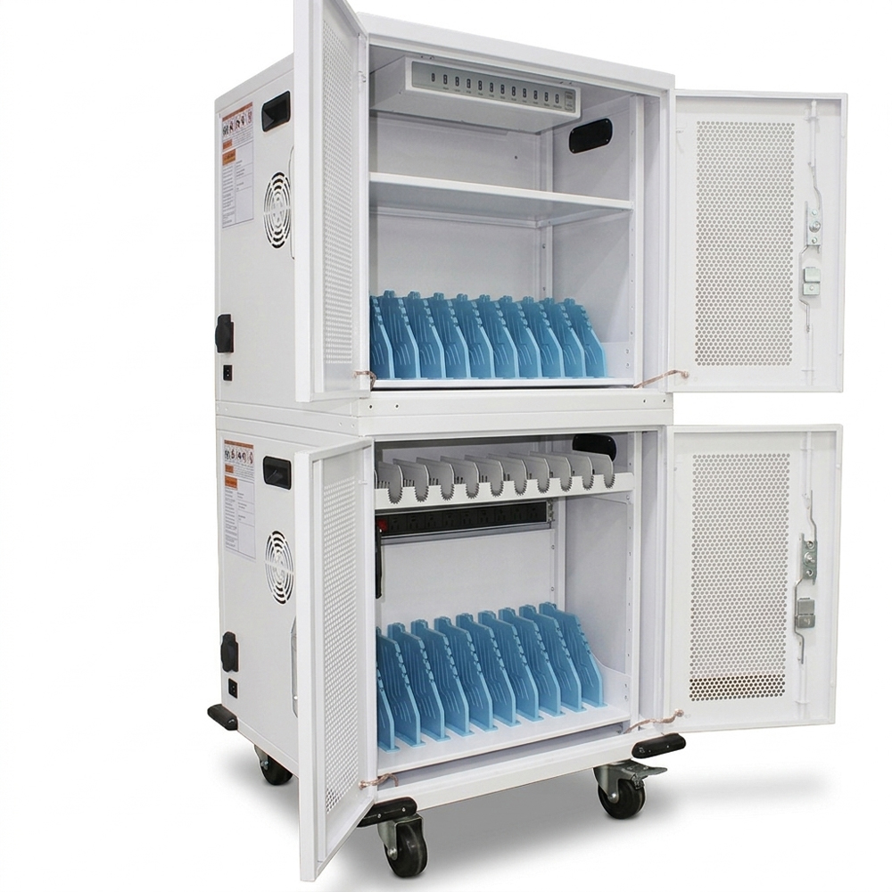 20-port Webit basic Series Charging Cabinet – Secure AC & USB-C Charging Solution