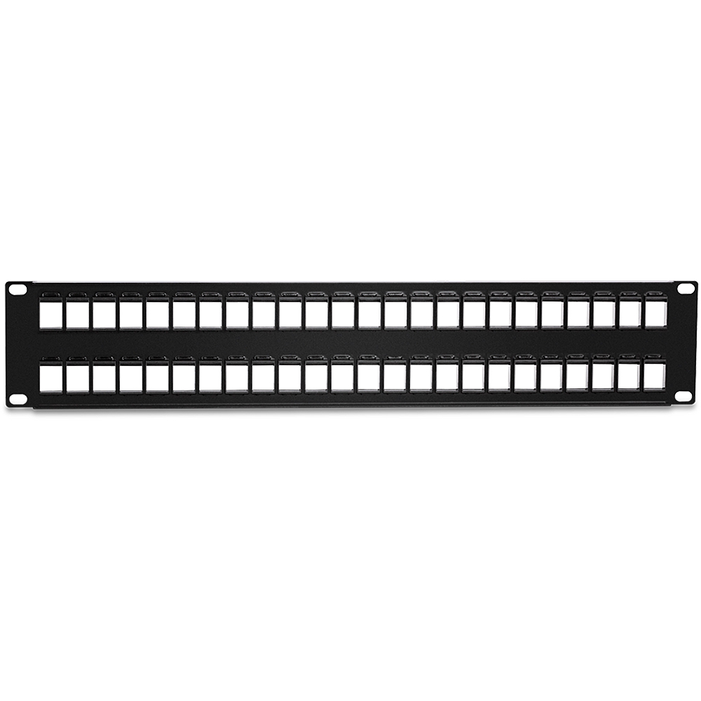 2U 48 Port UTP Blank Patch Panel