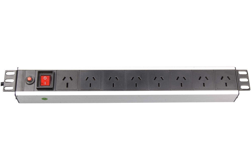 1.5U Horizontal Mount Australia Data Rack PDU Strip