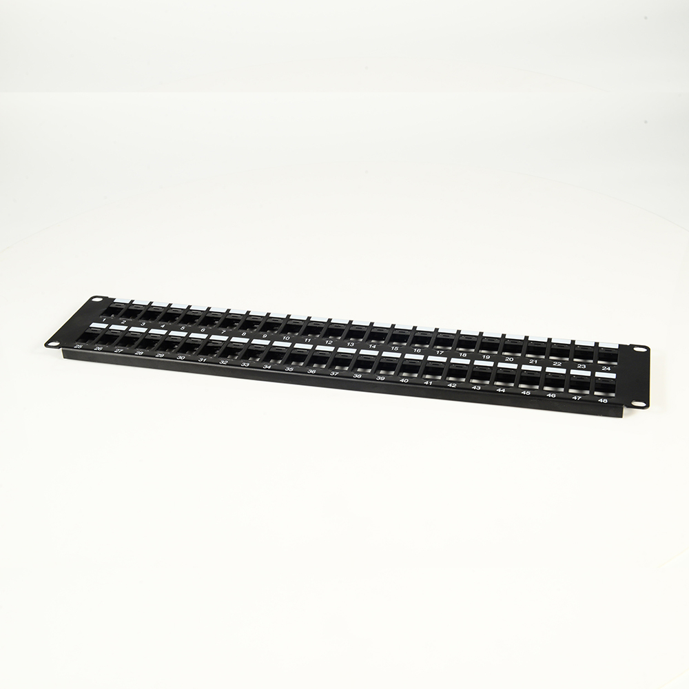 2U 48 Port UTP Blank Patch Panel