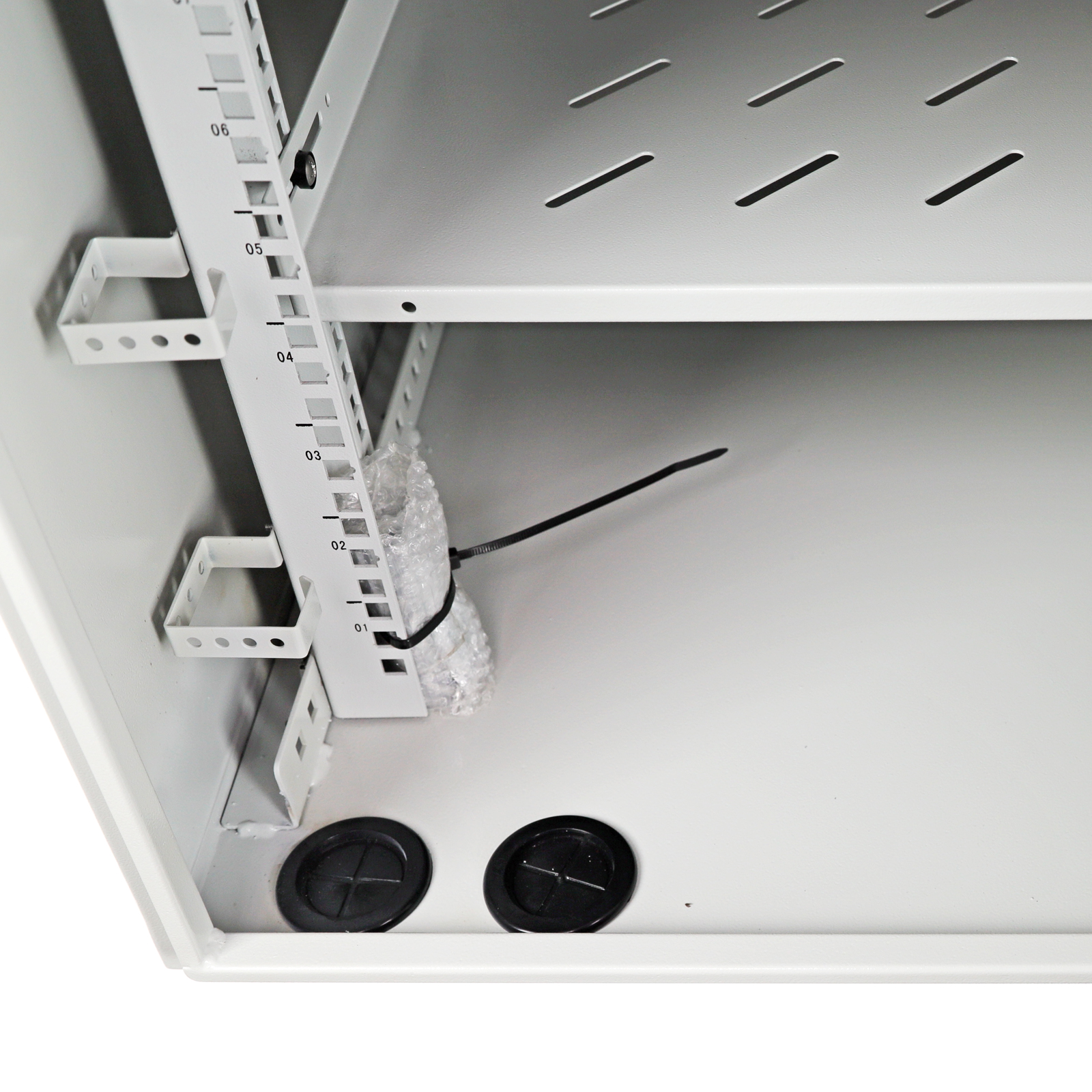 IP55 outdoor wall mount enclosure with fan tray