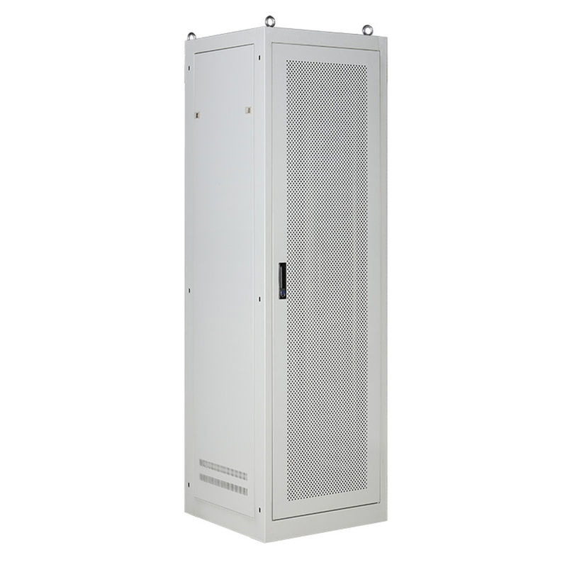 IP20 42u perforated Door Electrical Power Cabinet with vertical Cable Tray