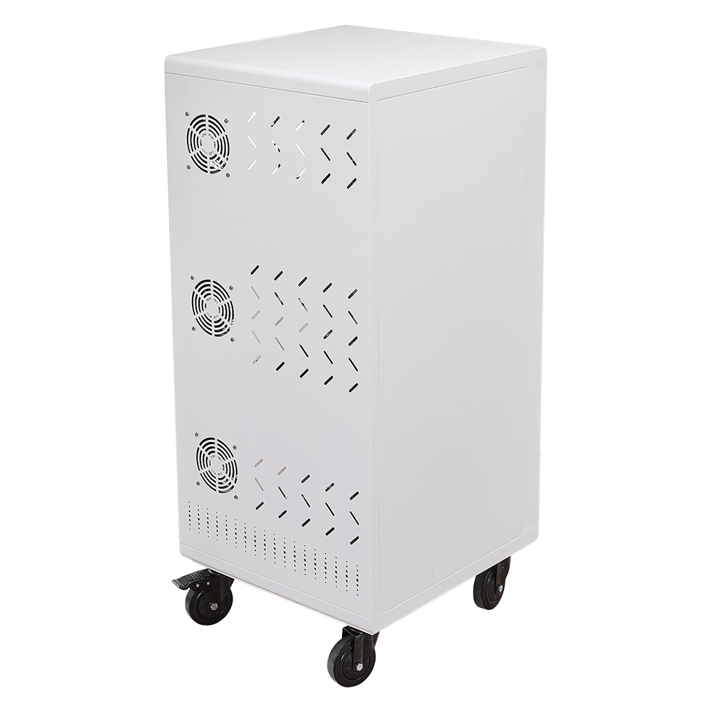 30 port Type C Smart Charging Cart For Education field 