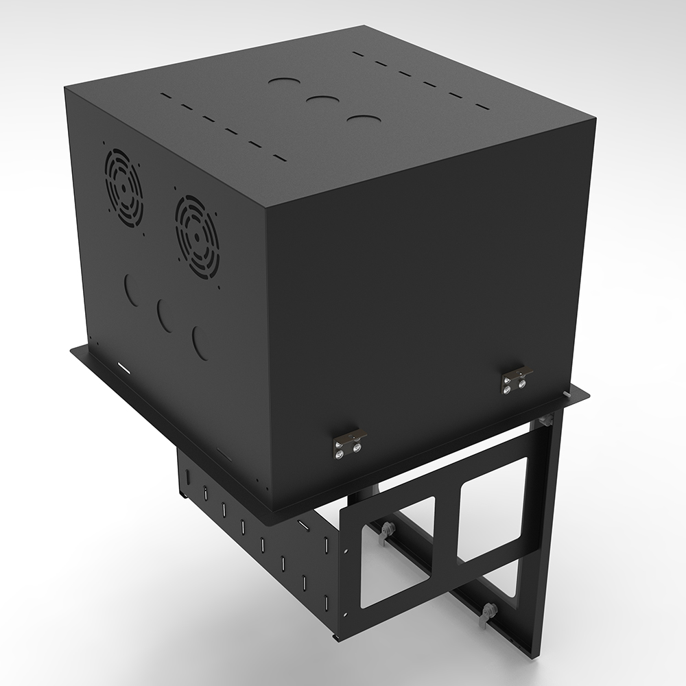 Tủ &acirc;m trần 9U Tủ gi&aacute; cửa k&iacute;nh 19' | Tủ đựng đồ tiết kiệm kh&ocirc;ng gian