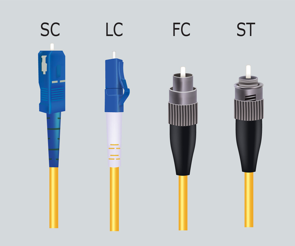 fiber-optic-cable-with-sc-lc-fc-and-st-connector