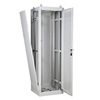 IP20 42u perforated Door Electrical Power Cabinet with vertical Cable Tray