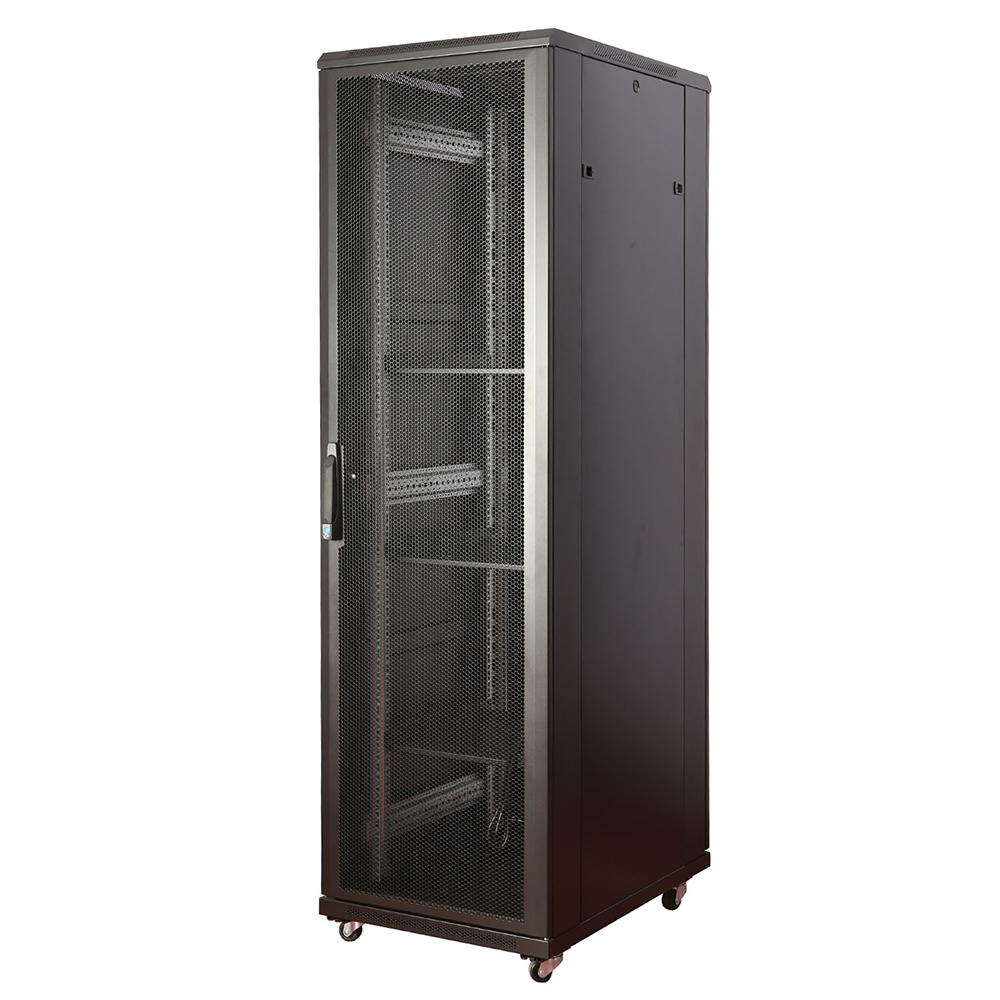 OEM 19" Assemble 42u Glass Door Network Cabinet