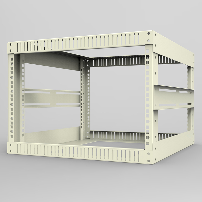 Array Type Fixed Open Rack 19inch 4 Post Open Rack with Standing Feet from China manufacturer ...
