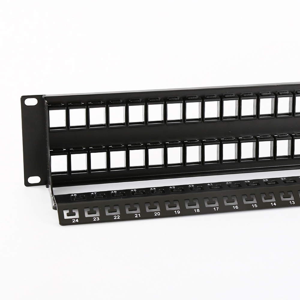 2U 48 Port UTP Blank Patch Panel