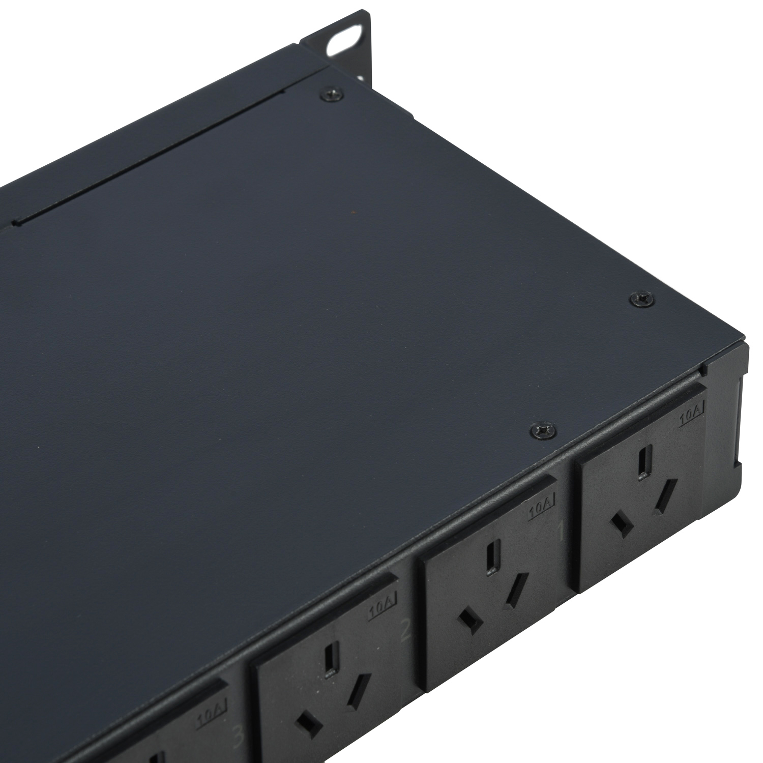 1U 8 port horizontal rack mount Intelligent PDU