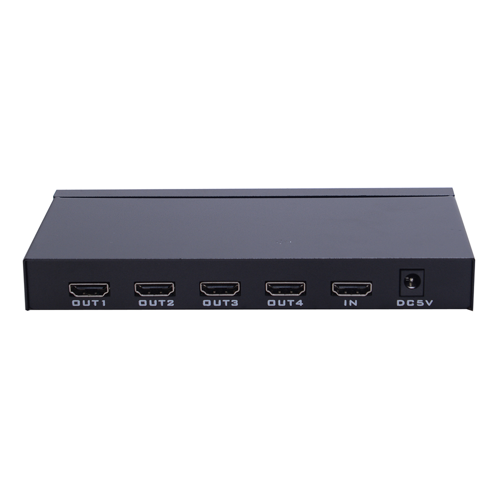 2 to 4 port HDMI 4K video splitter