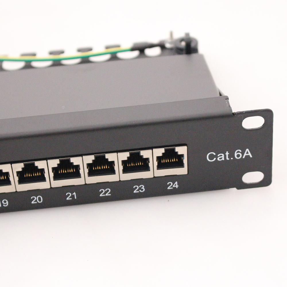 Cat6A FTP 24Port Patch Panel