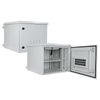 IP55 outdoor wall mount enclosure with fan tray